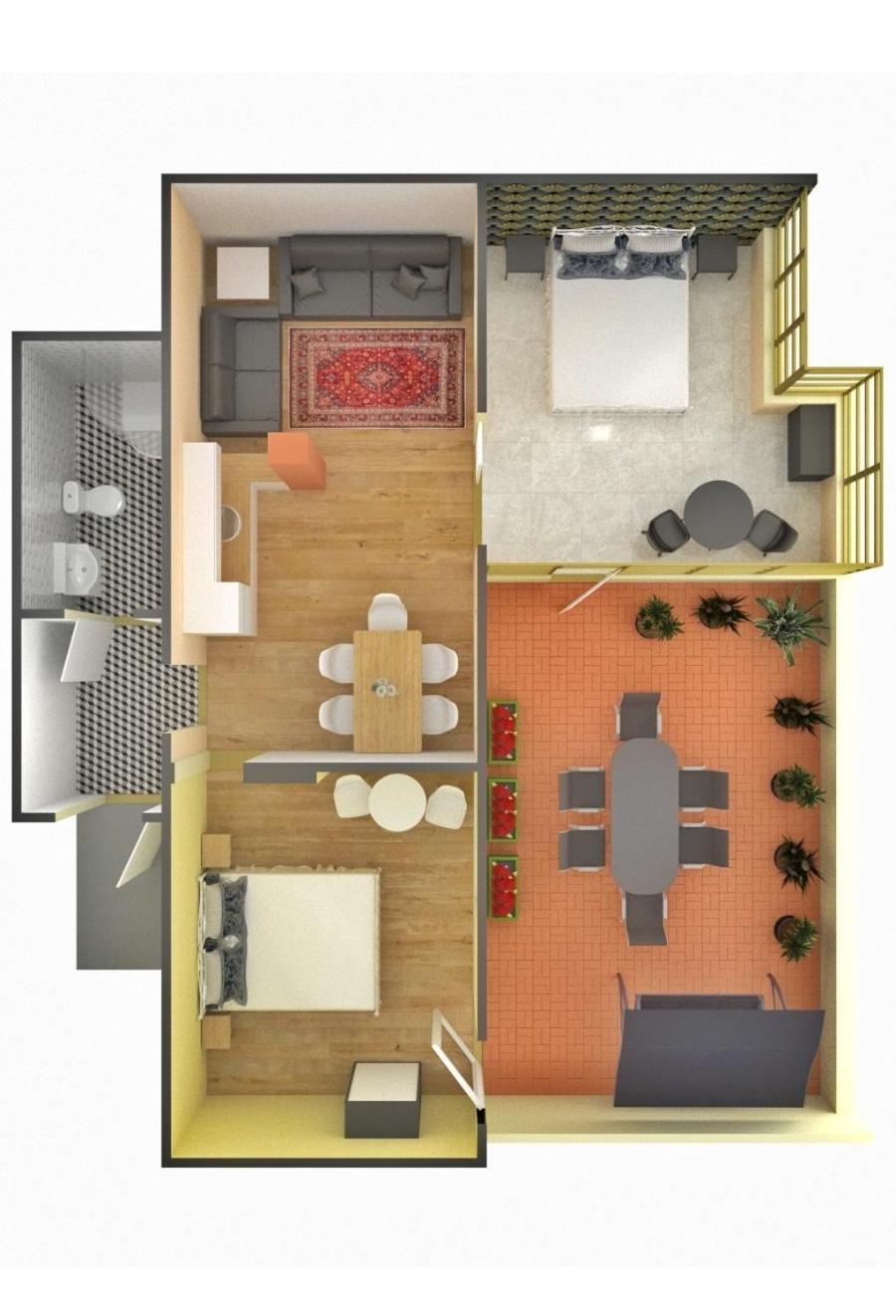 Rumbach Terrace Apartman *